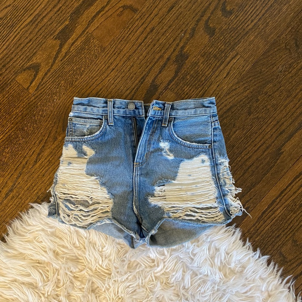 LF carmar denim shorts